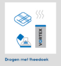 Laat de onderdelen en hulpmiddelen drogen aan de lucht of droog ze af met een schone theedoek